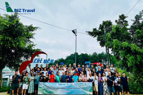 BizTravel cùng đoàn du khách VNPT khám phá biển Thiên Cầm – Hà Tĩnh