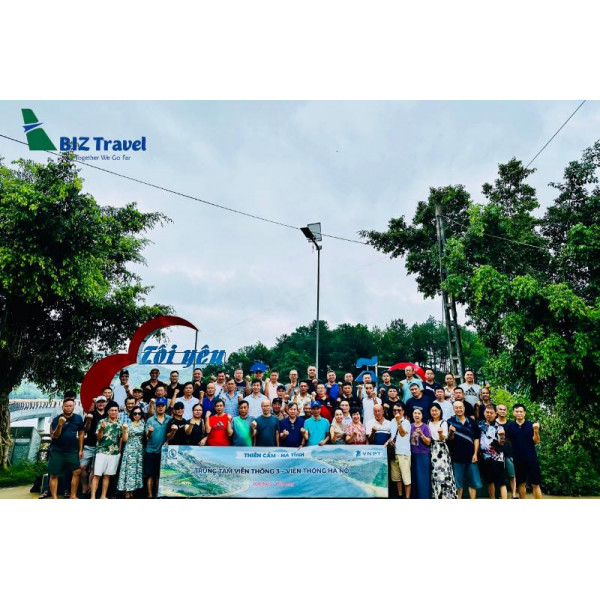 BizTravel cùng đoàn du khách VNPT khám phá biển Thiên Cầm – Hà Tĩnh