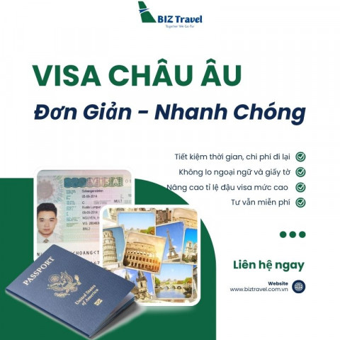 Dịch vụ Visa Châu Âu nhanh chóng - Uy tín