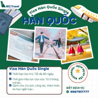 Dịch Vụ Làm Visa Hàn Quốc Single