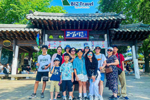Tour Hàn Quốc - Hành trình trọn vẹn cảm xúc cùng đoàn với Biztravel