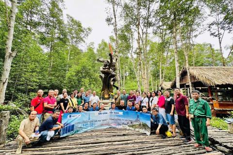 BizTravel cùng đoàn du khách Tổng Công ty Hạ tầng mạng khám phá tour Tp. Hồ Chí Minh - Tây Ninh