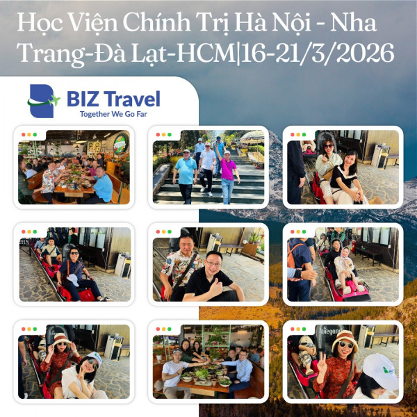 CảM NHẬN SAU HÀNH TRÌNH: NHA TRANG – ĐÀ LẠT – TP. HỒ CHÍ MINH Tour khởi hành: 16/03/2026 | Kết thúc: 21/03/2026
